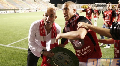 אבוקסיס וידין. קיבלו צלחת ´קופי´ (רועי גלדסטון)