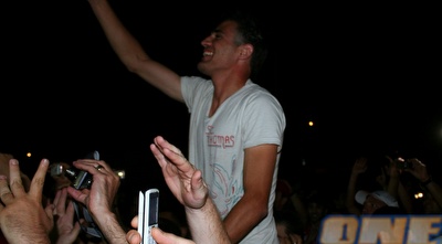 מהראן ללה על הכפתיים במתחם חודורוב (רועי גלדסטון)