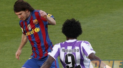 ליאו מסי מול מאנוצ´ו, הערב בקאמפ נואו (רויטרס) ליאו מסי מול מאנוצ´ו, הערב בקאמפ נואו (רויטרס)