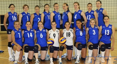 נבחרת הנשים בכדורעף. תשחקנה באוקראינה