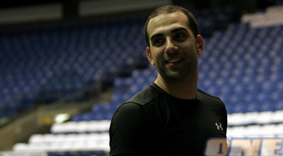 אלישי כדיר. יתאמן עם חבריו החדשים אך לא יוכל לשחק (דרור עינב)