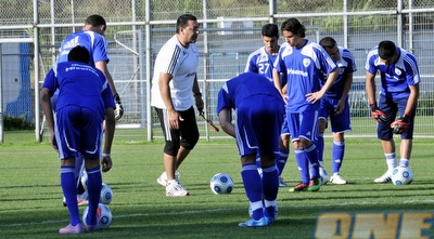 אימון הנבחרת הצעירה, היום (אלעד ירקון)