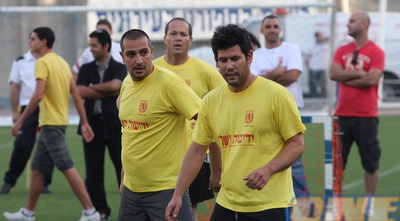 חנן סביון, גיא עמיר וברקת בטורניר הסטירטגול (גיא בן זיו)