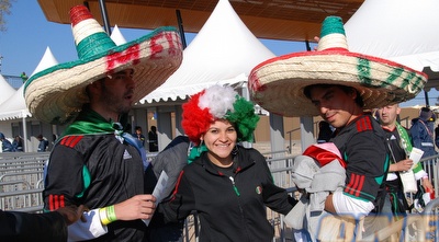 אוהדי מקסיקו. מזכירים אותנו מאוד (שי לוי)