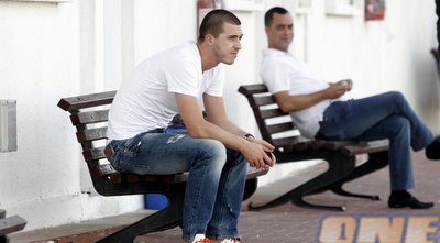 הראיס מנדוניאנין באימון מכבי תל אביב (דרור עינב) הראיס מנדוניאנין באימון מכבי תל אביב (דרור עינב)