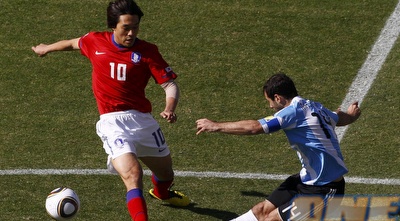 מסצ&acute;ראנו ופארק צ&acute;ו יונג (רויטרס)