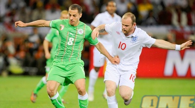 וויין רוני במדי הנבחרת. (רויטרס)