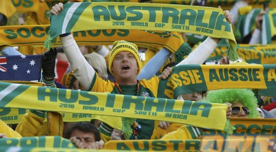 אוהדי נבחרת אוסטרליה (רויטרס)