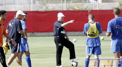 דרור קשטן באימון בני יהודה. רוצה להמשיך את הרצף הטוב (דרור עינב)