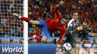 ראמוס. להגנה של ספרד יש יתרון גדול במבנה שלה (רויטרס) ראמוס. להגנה של ספרד יש יתרון גדול במבנה שלה (רויטרס)