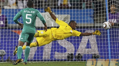 וינסנט אניימה. ניגריה מועמדת בכירה לזכייה (רויטרס)