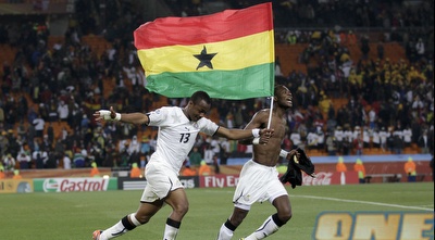 גאנה חוגגת (רויטרס)