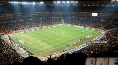 איצטדיון &qout;סוקר סיטי&qout; מלא עד אפס מקום. הקרחות נעלמו (שי לוי)