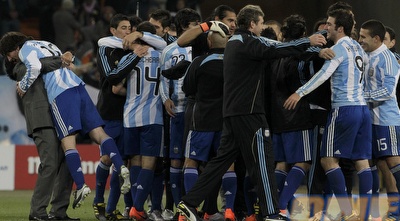 ארגנטינה חוגגת (רויטרס)