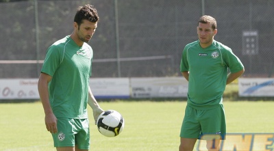 בנאדו ועותמאן מתאמנים (דרור עינב)