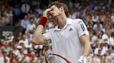 אנדי מארי. היה לו מאצ´ פוינט והוא לא הצליח לנצח (רויטרס)