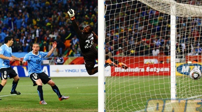 הכדור של פורלאן פירפר ברשת (GettyImages)