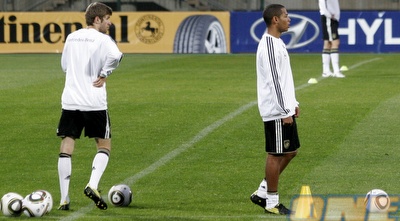 ג´רום בואטנג באימון. (שי לוי) ג´רום בואטנג באימון. (שי לוי)