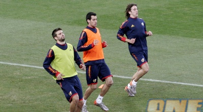 הספרדים באימון המסכם (שי לוי)