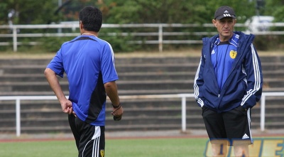 אורי מלמיליאן באימון בית&qout;ר. מבחן ראשון (גיא בן זיו)