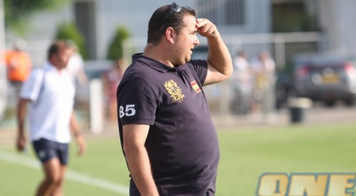 רן בן שמעון. מאושר מהחתמתו של ברק בדש בקרית שמונה (עמית מצפה)