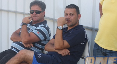 שירזי וגבאי במשחק האימון מול הפועל עכו (עמית מצפה) שירזי וגבאי במשחק האימון מול הפועל עכו (עמית מצפה)