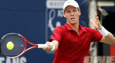 תומס ברדיך. הודח כבר בסיבוב הראשון (רויטרס) תומס ברדיך. הודח כבר בסיבוב הראשון (רויטרס)