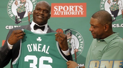 שאקיל אוניל. שמונה נקודות בניצחון בוסטון (רויטרס)