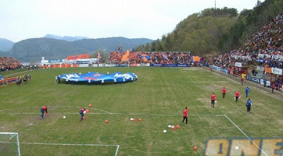 האצטדיון באלסונד. משטח דשא &qout;איכותי&qout; במיוחד