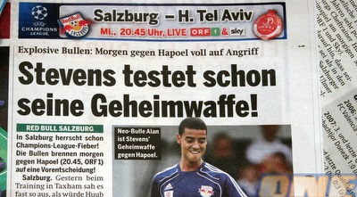 עיתוני אוסטריה. לא מקלים ראש בהפועל (רועי גלדסטון) עיתוני אוסטריה. לא מקלים ראש בהפועל (רועי גלדסטון)