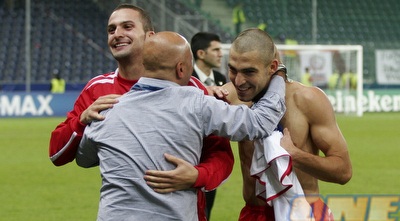 בן סהר ואיתי שכטר בעננים (רועי גלדסטון)