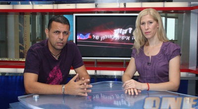 ניצן שירזי באולפן ONE. לא חושש מירידה (מיכה בננו)