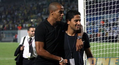 ניבאלדו וברק יצחקי. במכבי הצליחו להסתדר גם בלעדיהם (יניב גונן)