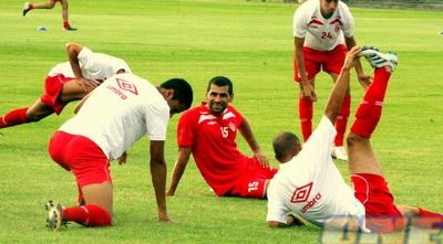 טועמה מרוצה באימון. מקווה לחזור לכושר כמה שיותר מהר (משה חרמון)