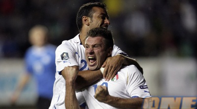 קסאנו וקואליירלה חוגגים (רויטרס)