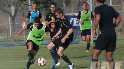 שרן ייני במשחק של מכבי מול הנוער (ליאור טימור)