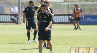 בוזגלו באימון. (ליאור טימור)