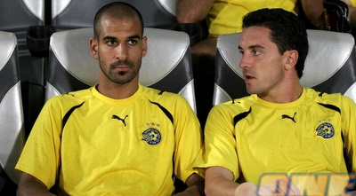 גל אלברמן ודימיטאר רנגלוב. סטרול: &qout;הביאו שחקנים עם ניסיון באירופה&qout; (שי לוי)