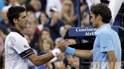 ג´וקוביץ´ ופדרר. נשארים בפסגה (רויטרס)