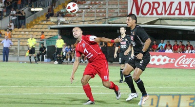 סטויאנוביץ´ מול גארידו.  (עמית מצפה)