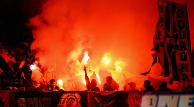 אוהדי שטוטגרט בטירוף (GettyImages)