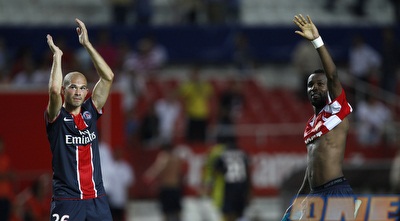 פ.ס.ז´ הדהימה את סביליה עם שער בודד (רויטרס)