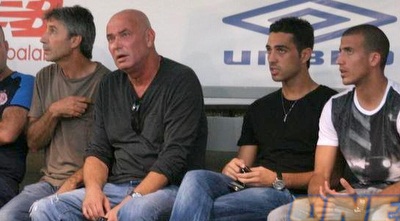 הראל עם זהבי וידין. &qout;בכדורגל יש הרבה איכסות&qout; (רועי גלדסטון)