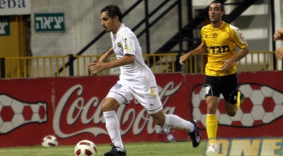 דור מלול עם הכדור. מעורב כמעט בכל התקפה (ליאור טימור)