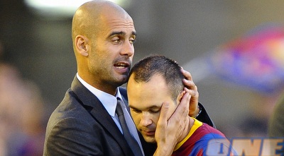 פפ ואינייסטה. איברהימוביץ´: &qout;הוא לא יודע לנהל סגל של 22 כוכבים&qout; (רויטרס)