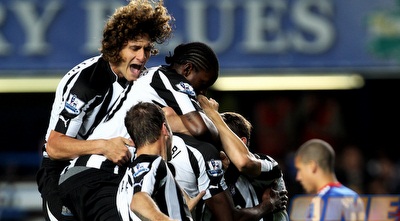ניוקאסל חוגגת ניצחון גדול (GettyImages)