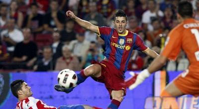 דוד וייה. &qout;לא מודאגים מריאל מדריד&qout; (רויטרס)