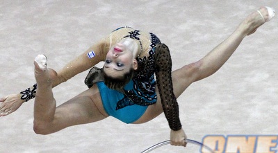 ריסנזון במוסקבה. סיימה במקום ה-9 בקרב רב (רויטרס)