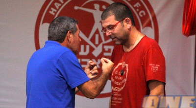 גוטמן עם משה הראל (יניב גונן) גוטמן עם משה הראל (יניב גונן)