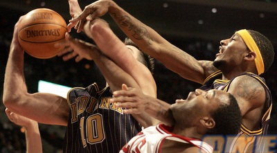 הייסליפ חוסם במדי אינדיאנה (GettyImages)